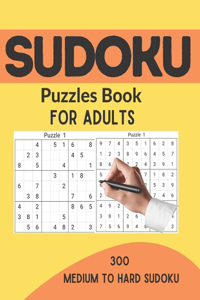 Sudoku Puzzles Book For Adults