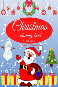 Christmas coloring book for kids