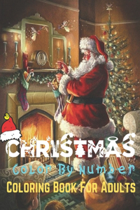Christmas Color By Number Coloring Book For Adults