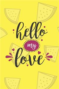 I Love You/ Valentine's Day Gift Notebook