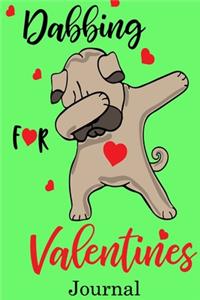 Dabbing for Valentines Journal