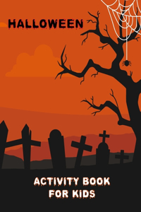 Halloween Activity Book for Kids