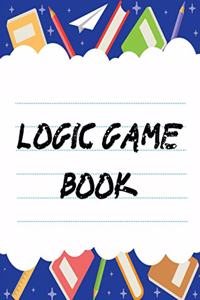 logic game book: children's activity book Games, puzzles and problem solving Ideal for children ... 3 years old and older (Labyrinth, Coloring, Math, Sudoku, and ...