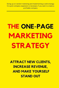 One-Page Marketing Strategy