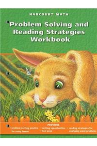 Harcourt School Publishers Math: Student Edition Problem Solving/Reading Strategies Workbook Grade 1