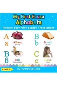 My First Hausa Alphabets Picture Book with English Translations