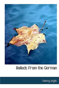Ballads from the German