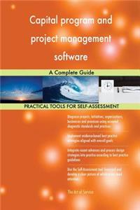 Capital program and project management software A Complete Guide