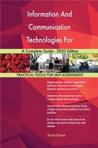 Information And Communication Technologies For Development A Complete Guide - 2020 Edition