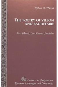 Poetry of Villon and Baudelaire