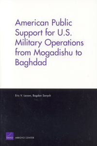 American Public Support for U.S. Military Operations from Mogadishu to Baghdad