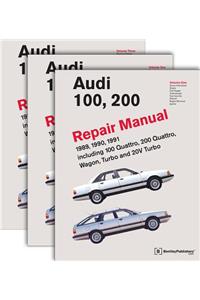 Audi 100, 200 Repair Manual--1989-1991