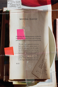 Moyra Davey: Burn the Diaries