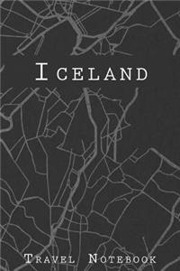 Iceland Travel Notebook: 6x9 Travel Journal with prompts and Checklists perfect gift for your Trip to Iceland for every Traveler