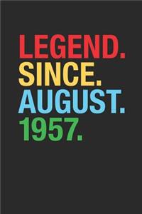 Legend Since August 1957