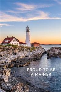 Proud to be a Mainer