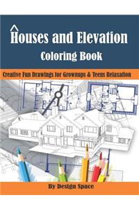 Houses and Elevation Coloring Book