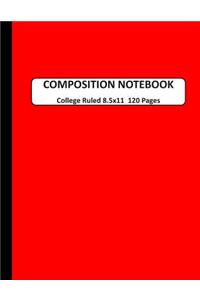 Composition Notebook College Ruled
