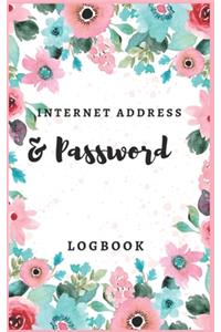 Internet Address & Password Logbook