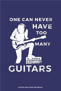Guitar Tablature Notebook