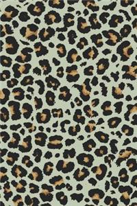 Leopard Print Design Notebook