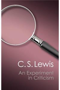 An Experiment in Criticism
