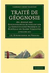 Traité de Géognosie 2 Volume Set