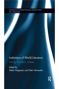Institutions of World Literature