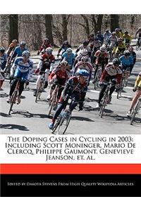 The Doping Cases in Cycling in 2003