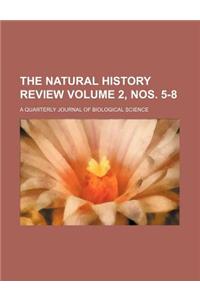 The Natural History Review; A Quarterly Journal of Biological Science Volume 2, Nos. 5-8