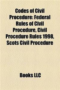 Codes of Civil Procedure