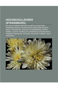 Hochschullehrer (Strassburg)