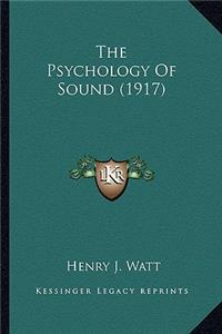 Psychology of Sound (1917)