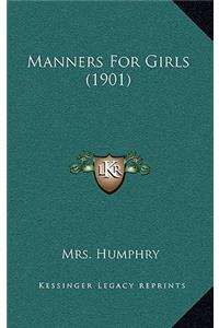 Manners for Girls (1901)