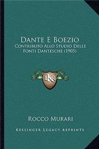 Dante E Boezio