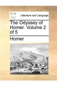 The Odyssey of Homer. Volume 2 of 5