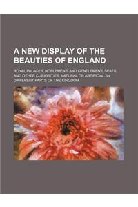 A New Display of the Beauties of England (Volume 2); Royal Palaces, Noblemen's and Gentlemen's Seats, and Other Curiosities, Natural or Artificial,