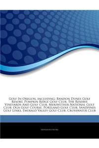Articles on Golf in Oregon, Including