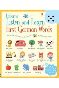 Listen and Learn First German Words