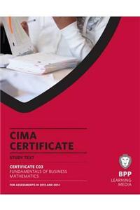 CIMA - Fundamentals of Business Mathematics