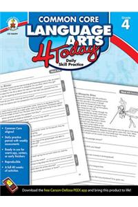 Common Core Language Arts 4 Today, Grade 4