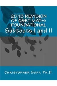 2015 Revision of CSET Math