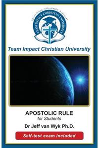 APOSTOLIC RULE for students