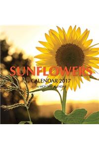 Sunflowers Calendar 2017