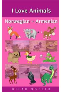 I Love Animals Norwegian - Armenian