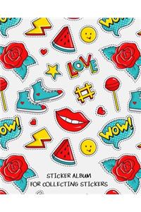 Sticker Album For Collecting Stickers