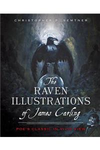 Raven Illustrations of James Carling: Poe's Classic in Vivid View