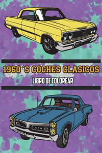 1960's Coches Clásicos Libro de Colorear