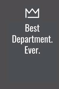 Best Department. Ever.