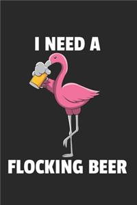 Flamingo Bier Notizbuch